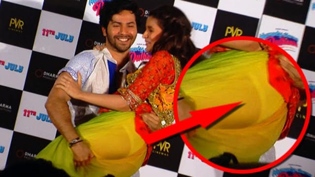 आलिया भट्ट की कुछ हैरान करने वाली Oops moments की तस्वीरे