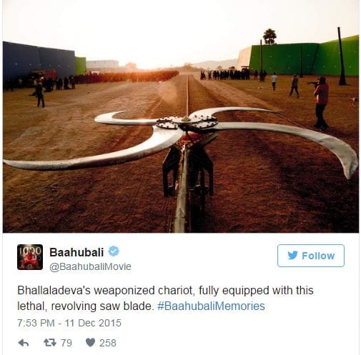 OMG! तो इस गाड़ी के इंजन पर दौड़ रहा था भल्लालदेव का रथ