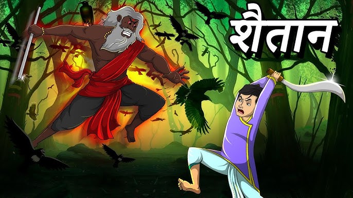 Shaitan Ke Teen Sone Ke Baal: Fairy Tale Story in Hindi शैतान के तीन सोने के बाल: परी कहानी