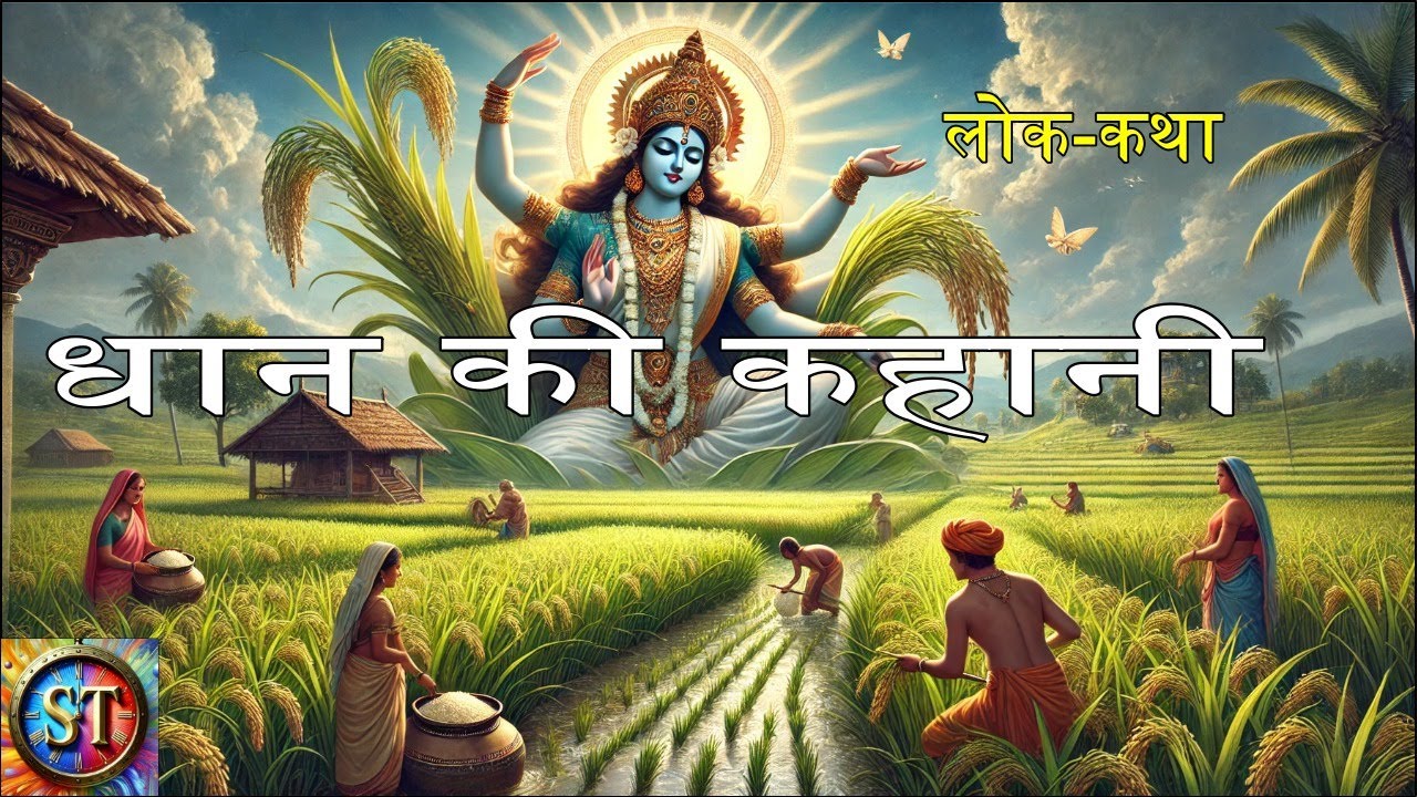 धान की कहानी हिन्दी लोक कथा Dhaan Ki Kahani in Hindi