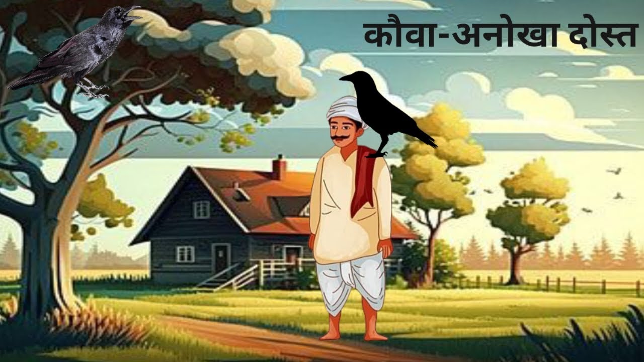 अनोखा दोस्त कौआ हिन्दी कहानी Anokha Dost Kaua Story in Hindi