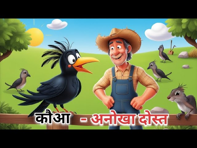 अनोखा दोस्त कौआ हिन्दी कहानी Anokha Dost Kaua Story in Hindi